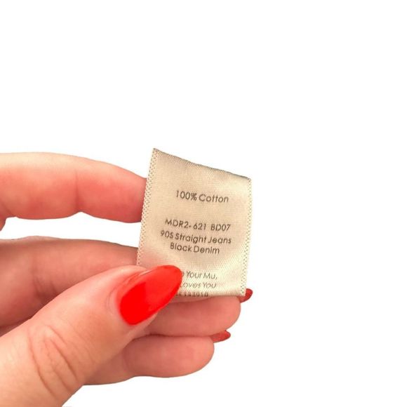 SHOW ME YOUR MUMU 90s Straight Distressed Jean in Seasalt Sz 26 - Picture 7 of 7